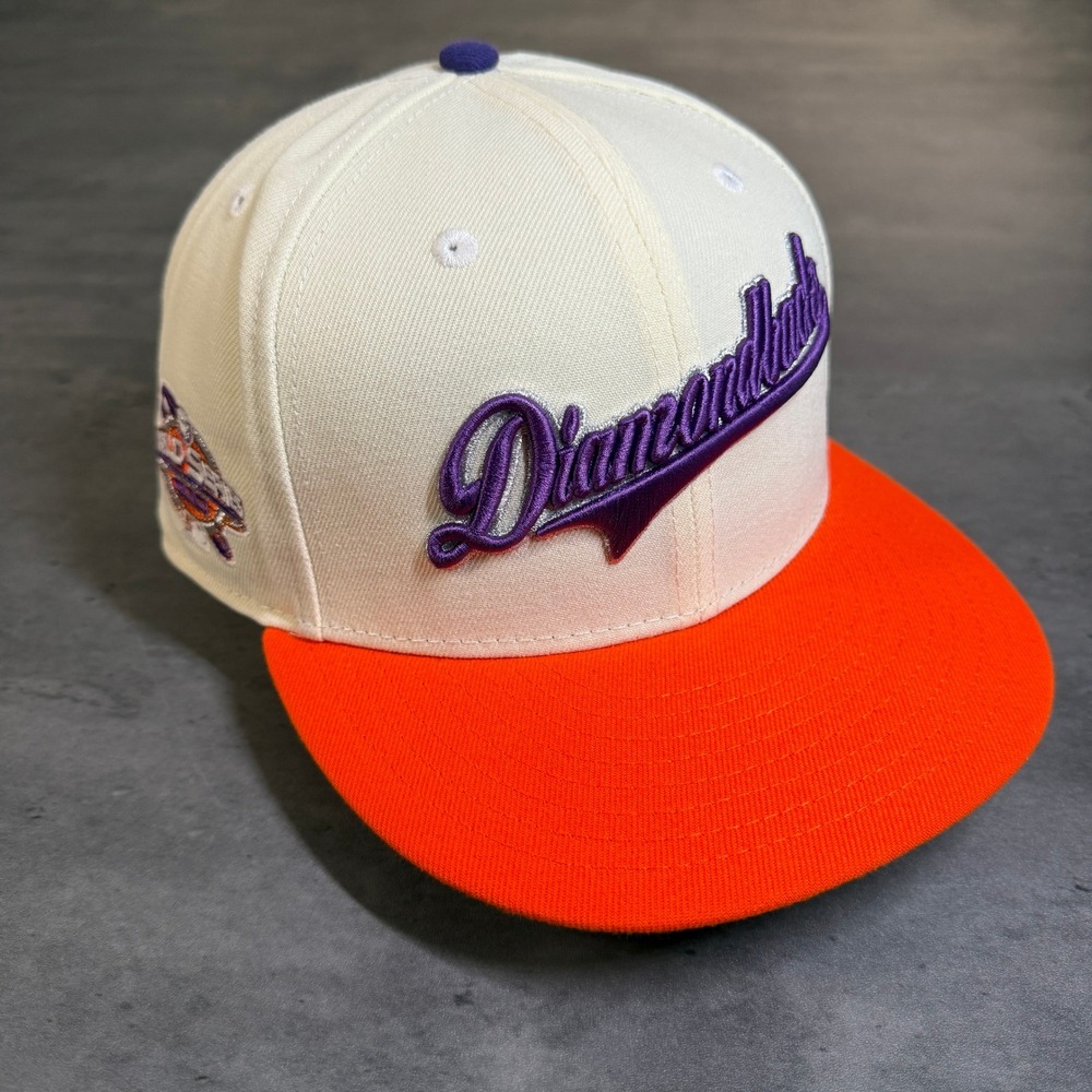 Hat Club Arizona Diamondbacks New Era Cap 7 1/2 Phoenix Suns Orange Purple